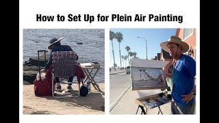 Watercolor Plein Air Set Up [upl. by Temp]