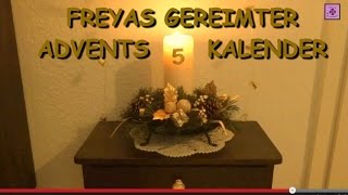 FG65a ★ 5 Dezember ★ Gereimter Adventskalender ★ 5 Tag ★ 5 Türchen ★ 5 Tür ★ Gedicht ★ Advent ★ [upl. by Birchard]