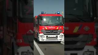 Brandweer bree naar demo brand [upl. by Adna]