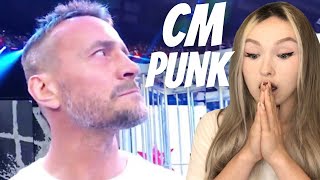 The CM Punk OMG Moments REACTION [upl. by Anaujat]