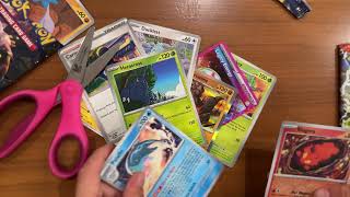 Opening a bunch of Pokemon Packs for Noahs Birthday [upl. by Eadnus]