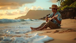 Hawaiian Music  Tropical Beach Music and Beautiful Hawaii Scenery  Hawaii Travel Video [upl. by Neau]