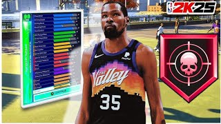 NBA 2K25 THE REAL KEVIN DURANT BUILD LIVE 200K SUB GRIND  TRYING OUT NEW JUMPSHOT [upl. by Hewart100]