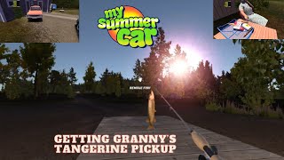 My summer Car fishing shopping for Granny for the Tangerine Pickup mysummercar [upl. by Gresham]