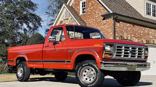 The Most Luxurious Classic Pickup 19856 Ford F150 Lariat [upl. by Ardnasac]