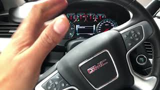 GMC Yukon  Hazard Lights how to turn onoff [upl. by Huba]