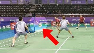 10 Badminton shots If it was not recorded nobody would believe [upl. by Artemed678]