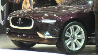 Bertone Jaguar B99 concept  2011 Geneva [upl. by Intruoc65]