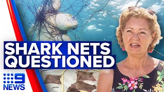 Effectiveness of shark nets called into question after fatal attack  9 News Australia [upl. by Lust]