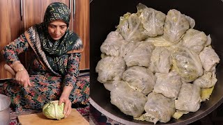 IRAN Delicious Dolmeh recipe Dolma [upl. by Dorrahs]