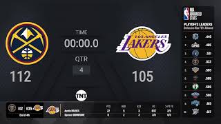 Nuggets  Lakers Game 3  NBAPlayoffs presented by Google Pixel Live Scoreboard [upl. by Robbyn]