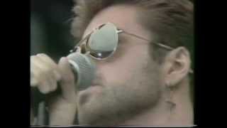 George Michael  LiveMandela Day  Full Show  London Wembley Stadium [upl. by Aikrahs]