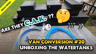 Unboxing water tanks for a L4H3 XLWB Citroen Relay  Ducato  Boxer [upl. by Teddman]