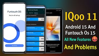 IQoo 11 Android 15 Update Features  IQoo 11 Funtouch Os 15 Update Features  IQoo 11 New Features 😍 [upl. by Sheets]