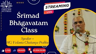 Srimad Bhagavatam Class SB 43043 HG Vedanta Chaitanya Prabhu 15092024 ISKCON Abids Hyderabad [upl. by Rimidalg]