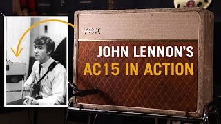 John Lennons AC15  played again after going missing for SIXTY years [upl. by Anitsirt]