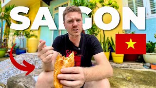 First Day in SAIGON Trying Banh Mi amp Pho 🇻🇳 VIETNAM Street Food is AMAZING [upl. by Clarkson]