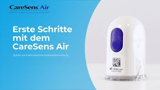 CareSens Air  System zur kontinuierlichen Glukoseüberwachung [upl. by Sou]