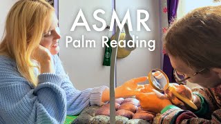 Palm reading ASMR with Gary Markwick Unintentional real person ASMR [upl. by Veron]