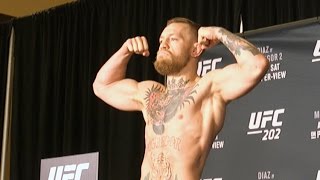 UFC 202 official weighin video [upl. by Knick]