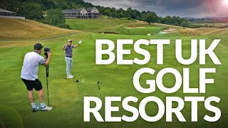 BEST UK GOLF HOLIDAYS  Top 5 Golf Resorts with Mark Crossfield amp Coach Lockey [upl. by Silver]