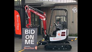 Brand new Yanmar ViO17 excavator  Proceeds to The BrainTree Wellness Centre [upl. by Araed599]