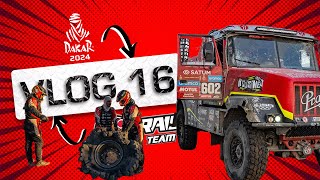 DAKAR Instaforex Loprais Praga Team  VLOG 16 [upl. by Illom]