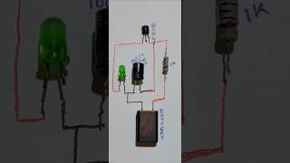 High powerLED Flashercircuit diagram electronic youtubeshorts [upl. by Garfinkel]