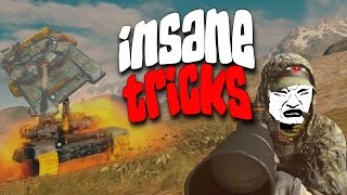 BF4  INSANE TROLLS amp TRICKS [upl. by Anelem]