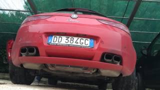 Alfa Brera 24 jtdm 200cv start up sound revs stock [upl. by Janus]