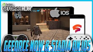 How to play GeForce NOW on iPad and iPhone iOS 14 or Stadia with Bluetooth controllers [upl. by Kirchner158]