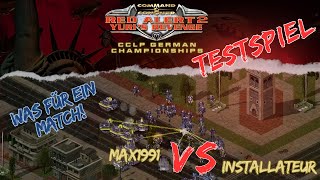 Was für ein Match  Testspiel  Max1991 vs Installateur  Red Alert 2 [upl. by Renner]