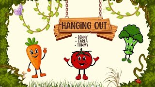 HANGING OUT  English Stories For Kidz  Veggies Unite  KidzCorner5bm [upl. by Hamal]