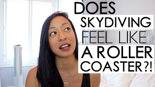 My Skydiving Experience  Does it feel like a rollercoaster [upl. by Kailey]