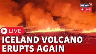 Iceland Volcano Live  Iceland Volcano Eruption Live  Iceland Volcano Live Stream  Iceland Volcano [upl. by Hamo]