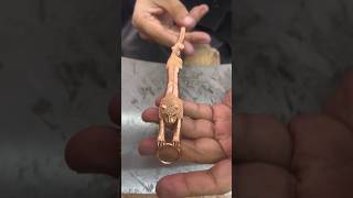 The Process Of Making A Gold Lion PendantBracelet shorts [upl. by Pasco73]