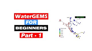 WaterGEMS Connect Edition Tutorial for Beginners Part  01 [upl. by Elacsap948]