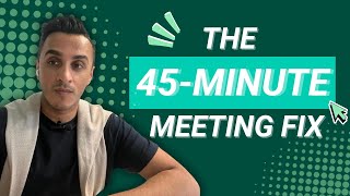 Maximize Productivity Run Meetings in 45 Minutes with This Action Plan [upl. by Ronn]