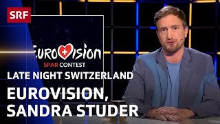 Pierin Vinzenz «GampG»Awards Eurovision Gast Sandra Studer  Comedy  Late Night Switzerland  SRF [upl. by Nrehtak133]