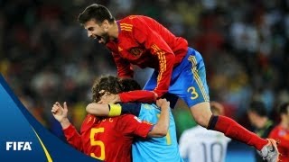 Germany v Spain  2010 FIFA World Cup  Match Highlights [upl. by Kylander]