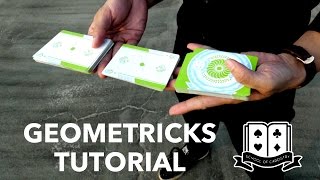 Geometricks Cut The New Deck Order Premium Cardistry Tutorial [upl. by Asertal927]