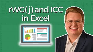 Calculate rWGj ICC1 and ICC2 in Excel [upl. by Grant]