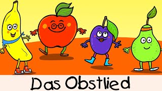 Das Obstlied  Kinderlieder zum Lernen [upl. by Areval314]