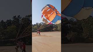 Parasailing at pachmarhi hill station [upl. by Marjorie286]