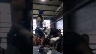 Ryan Garcia LEAKS Devin Haney sparring [upl. by Ehcadroj]