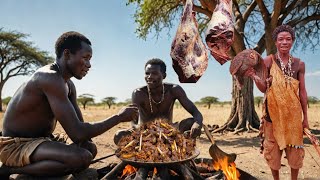 Hadzabe’s unique culinary and hunting Tradition [upl. by Aineval]