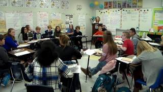 Socratic Seminar in the 7th grade ELA Classroom [upl. by Nami]