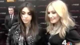 Madonna amp Lola Material girl interview [upl. by Ahsinel]