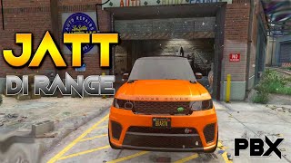 JATT IN RANGE ROVER  PBX WALI RANGE FTBrarTV [upl. by Okimuk]