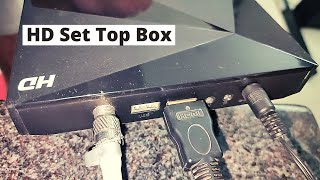 HD Set top box setup guide  How to Connect a HD Set top box to LED TV  HD Set top box setup [upl. by Hoy]